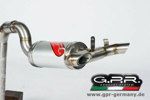 GPR W[s[A[ CLASSIC LINE TITAN OVAL yNVbNC `^I[oz (YAMAHA FZ6 600 FAZER S1-S2 2004-13 SLIP ON EXHAUST MUFFLER) XbvI}t[ FZ6-StFU[ FZ6-S2tFU[ YAMAHA }n }t