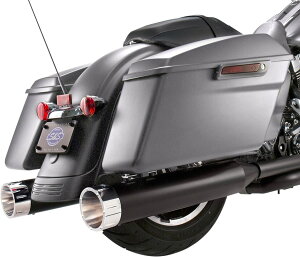 S&S CYCLE �G�X�A���h�G�X �T�C�N�� �X���b�v�I���}�t���[ 4�D5' �u���b�N/TRACER 17 �yMUFFLERS 4.5'BLK/TRACR [1801-1080]�z HARLEY-DAVIDSON �n�[���[�_�r�b�h�\�� �}�t���[