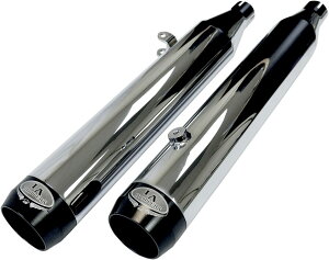 LA CHOPPERS GG[`bp[Y XbvI}t[ N[/ubN FXDWG 2010-16pyMUFFLERS 10-16CH/BK [1801-0573]z Dyna Fat Bob EFI - FXDF 2008 2015 Wide Glide 2010 HARLEY-DAVIDSON n[[_rbh\ }