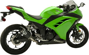 DG PERFORMANCE �f�[�W�[�p�t�H�[�}���X �X���b�v�I���}�t���[ V2���f�� EX300 BK�p �yEXHAUST V2 S/O BK [1811-3010]�z EX300R Ninja 300 2013 - 2016 KAWASAKI �J���T�L �}�t���[