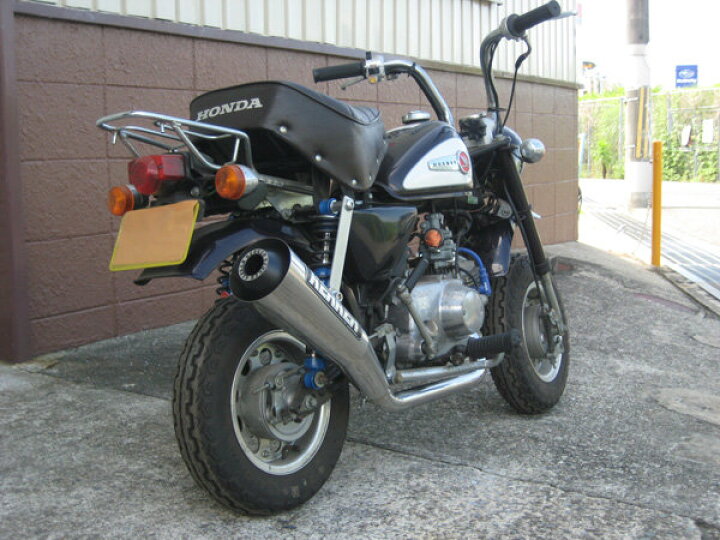 楽天市場】KERKER カーカー ステンレスメガホンマフラー MONKY キャブ 