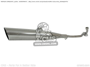 CMS V[GGX MUFFLER COMPCEXHA ANF125 INNOVA 2003 3 ENGLAND EUROPEAN DIRECT SALES 2005 5 FRANCE 2006 6 / MKH CMF ANF125T HONDA z_ tGL][Xg}t[ }t[