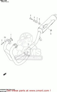 CMS �V�[�G���G�X MUFFLER GS500F 2004 K4 USA E03 2005 K5 2006 K6 2007 K7 2008 K8 2009 K9 SUZUKI �X�Y�L �t���G�L�]�[�X�g�}�t���[ �}�t���[