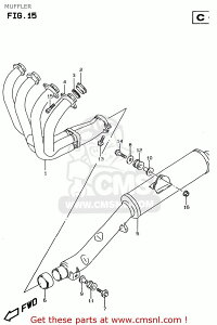 CMS �V�[�G���G�X (1410031F00) EXHAUST GSF600 1995 S E02 E04 E18 E22 E25 E34 1996 T E17 1997 V / P37 1998 W 1999 X GSF600S E24 BANDIT USA E03 2000 Y 2001 K1 2002 K2 2003 K3 GSF600S1998 GSF600SU GERMANY GSF600U SUZUKI �X�Y�L �G�L�]�[�X�g�p�C