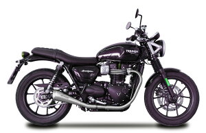 SPARK EXHAUST Xp[N }t[ 60fs XbvI}t[ Street Twin 900 17-18 TRIUMPH gCAt ގFXeX