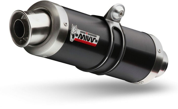 楽天市場】MIVV ミヴ GP BLACK スリップオンマフラー RV200 バンバン 