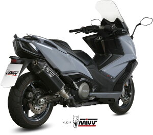 MIVV ~ SPEED EDGE BLACK XbvI}t[ AK550 KYMCO LR }t[