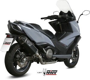 MIVV ~ SPEED EDGE BLACK tGL][Xg}t[ AK550 KYMCO LR }t[