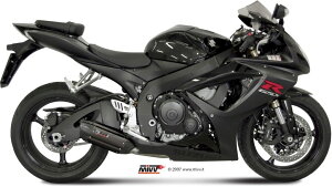 MIVV ミヴ SUONO BLACK スリップオンマフラー GSX-R600 GSX-R750 SUZUKI スズキ マフラー