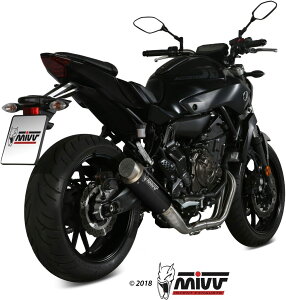 MIVV ミヴ GP PRO BLACK フルエキゾーストマフラー MT-07 YAMAHA ヤマハ マフラー