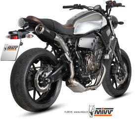 MIVV ミヴ GHIBLI BLACK フルエキゾーストマフラー XSR700 YAMAHA ヤマハ マフラー