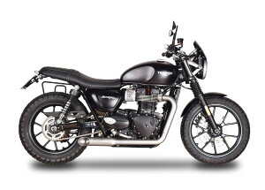 SPARK EXHAUST Xp[N }t[ HOT ROAD tGL][Xg}t[ 2{o StreetTwin Bonneville T120 TRIUMPH gCAt ގFXeX