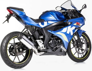 SHARK V[N DSX-5 Rv[gGL][XgVXe (1-1) X[p[V[g GSX-R 125 GSX-S SUZUKI XYL tGL][Xg}t[ }t[ materialFpolished aluminium^end cap coated stainless steel matt 