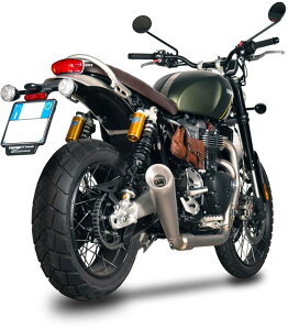 SPARK EXHAUST Xp[N }t[ XeXtGL][Xg}t[ 2in1 SCRAMBLER 1200 XC XE TRIUMPH gCAt tGL][Xg}t[
