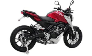 WirusWin ウイルズウィン ダイナミックマフラー CB125R CB150R HONDA ホンダ フルエキゾーストマフラー マフラー サイレンサー出口タイプ:ユーロタイプ / サイレンサーメインパイプ素材:ブラック