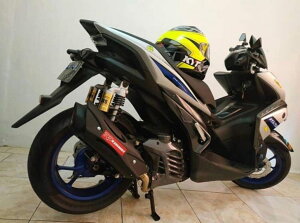 R9 Exhaust �A�[���i�C���G�L�]�[�X�g Misano Black �t���G�L�]�[�X�g AEROX 155 LEXI 125 YAMAHA ���}�n �t���G�L�]�[�X�g�}�t���[ �}�t���[