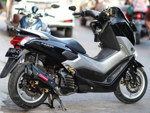 R9 Exhaust A[iCGL][Xg Misano Black tGL][Xg NMAX155 YAMAHA }n tGL][Xg}t[ }t[