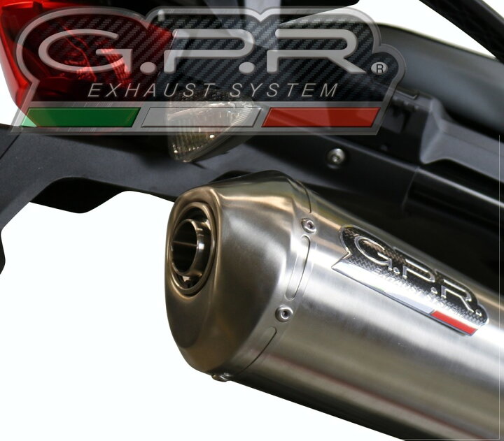 楽天市場】GPR ジーピーアール HOMOLOGATED スリップオンマフラー GSX 