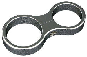 Neofactory ネオファクトリー 41mmフォーク用 48mmメータークランプ クローム 41mmフォーク装着車 HARLEY-DAVIDSON ハーレーダビッドソン メーターステー メーター・インジケーター関係 電装系