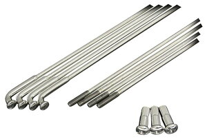 Neofactory ネオファクトリー ワイドグライド18/19インチ用スポークセット ワイドグライドフォークシャロウセンター18インチホイール、ドロップセンター19インチホイール HARLEY-DAVIDSON ハーレー