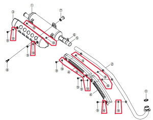 SP武川 SPタケガワ 【補修部品】 パッキン その他マフラーオプション・補修部品 マフラー