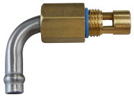 Neofactory ネオファクトリー フューエルフィッティング 90度 ベント S&S スーパーE/Gキャブレター装着車…