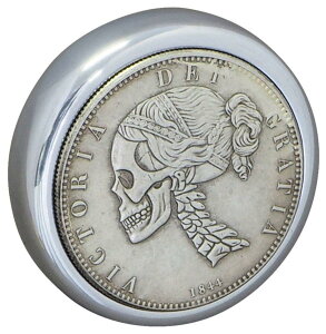 MALCOM SUPPLY }RTvC Vtgmu VICTORIA SKULL WbL[VtgсA^NVtg̎ԗŁA3/8-24sb`˂R̃o[dlɓK HARLEY-DAVIDSON n[[_rbh\ ̑ėp