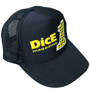 DICE MAGAZINE �I���W�i�����b�V���L���b�v Number One �L���b�v�E�X�q �A�p����