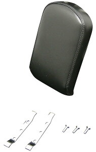 LePera ラペラ シーシーバーバックパッド 10inロング6-1/4inワイド 汎用 HARLEY-DAVIDSON ハーレーダビッドソン バックレスト 外装