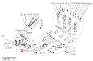 AKRAPOVIC AN|rb` yyAp[czP-TT36 belt RNINE T S1000RR GSX-R1000 TIGER800 TIGER800XC TIGER800XCA TIGER800XCX TIGER800XR TIGER800XRT TIGER800XRX BMW SUZUKI XYL TRIUMPH gCAt ̑}t[IvV