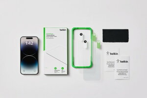 GILD design MhfUC Belkin SCREENFORCE iPhone 14 Pro Maxpی KXtB Max ̑X}[gtHObY dq@