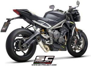 SC-PROJECT SCvWFNg S1 XbvITCT[St`^NpCv STREET TRIPLE 765 S R RS 660 TRIUMPH gCAt XbvI}t[ }t[