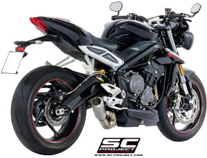 SC-PROJECT SCvWFNg CR-T XbvITCT[St`^NpCv STREET TRIPLE 765 S R RS 660 TRIUMPH gCAt XbvI}t[ }t[