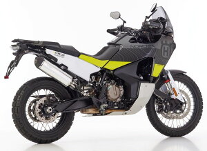 SHARK シャーク DSX-5 (2-1) スリップオンマフラー Norden 901 790 Adventure R 890 SMT HUSQVARNA ハスクバーナ KTM マフラー material:polished aluminium/end cap coated stainless steel matt black(color:silver)