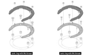SW-MOTECH SWebN PRO^NO HONDA z_ obOE{bNXtXe[ ԑ̗pobOEP[X