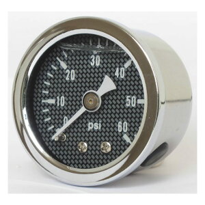 MARSHALL }[V Q[W 0-60PSIyOIL PRESSURE GAUGE 0-60 PSIz v p֘A GW COLORFCARBON FIBER FACE