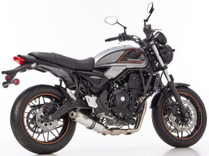 HURRIC tbN Supersport tGL][Xg}t[(2-1) Ninja 650 Z650 KAWASAKI JTL tGL][Xg}t[ }t[ materialFpolished aluminiumicolourFsilverj