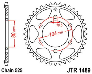 JT SPROCKETS JT�X�v���P�b�g Steel Standard Rear Sprocket 1489 - 525 NINJA ZX-10 R ABS KRT REPLICA SPECIAL EDITION SE RR ZX-6 ZX-7 ZX-9 VERSYS 1000 Z SX 900 A2 RS CAFE KAWASAKI �J���T�L �h���u���X�v���P�b�g�E���A�X�v���P�b�g ��