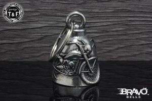 Garage T&F �K���[�W Bravo Bells(�u���{�[�x��) Motorcycle Live To Ride Bell(�I�[�g�o�C���C�u�g�D���C�h�x��) ���̑��O�b�Y �o�C�N�֘A�O�b�Y