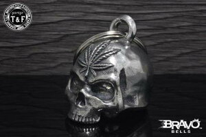 Garage T&F �K���[�W Bravo Bells(�u���{�[�x��) Pot Head Skull Bell(�|�b�g�w�b�h�X�J���x��) ���̑��O�b�Y �o�C�N�֘A�O�b�Y