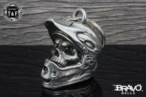 Garage T&F �K���[�W Bravo Bells(�u���{�[�x��) Motocross Skull Helmet Bell(���g�N���X�X�J���w�����b�g�x��) ���̑��O�b�Y �o�C�N�֘A�O�b�Y