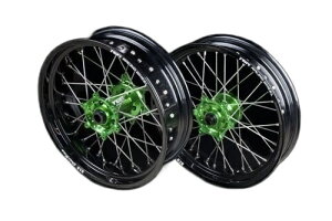 TGR TECHNIX GEAR TGR�e�N�j�N�X�M�A TYPE-R Motard(���^�[�h)�p�z�C�[��(�O��Z�b�g) KLX230 S KLX230SE KLX230SM KAWASAKI �J���T�L �z�C�[�� �z�C�[���֘A ����� �n�u�J���[�F�I�����W / �u���b�N�X�|�[�N�F��