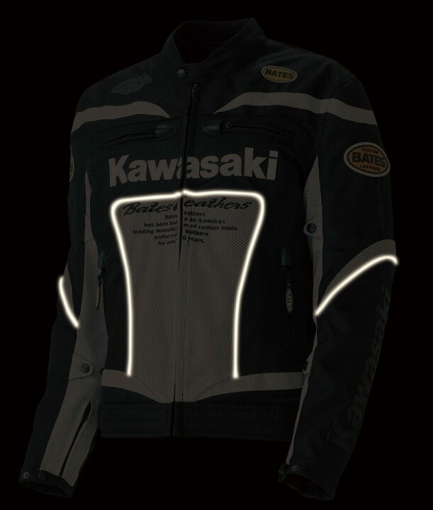 楽天市場】Kawasaki カワサキ KM-1クールメッシュジャケット メッシュ 