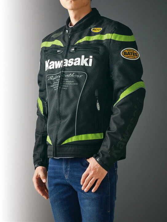 楽天市場】Kawasaki カワサキ KM-1クールメッシュジャケット メッシュ 