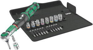WERA ���F�� 1/4DR �r�b�g�p��]���g���N�����`�Z�b�g 2-12N.m �Z�b�g�H��