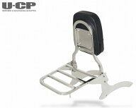U-CP ユーシーピー リアキャリア付バックレストセット ドラッグスター250 YAMAHA ヤマハ バックレスト 外装