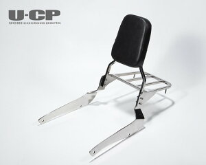 バイク リアキャリア オートバイバックレストシーシーバー荷物ラック 