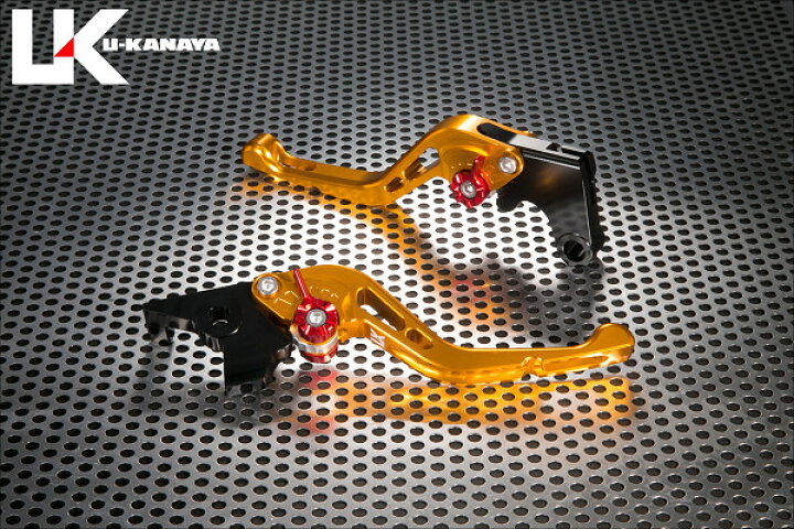 楽天市場】U-KANAYA ユーカナヤ GPタイプ アルミビレットレバーセット アジャスターカラー:グリーン / レバーカラー:ゴールド / レバータイプ:ショート(レバー部全長:約145mm) SV650 ABS : ウェビック 楽天市場店
