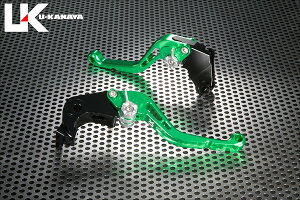 U-KANAYA ユーカナヤ スタンダードタイプ アルミビレットレバーセット Z900 SE Z900RS CAFE KAWASAKI カワサキ ブレーキ・クラッチレバーセット ハンドル周辺パーツ ハンドル レバーカラー:グリーン