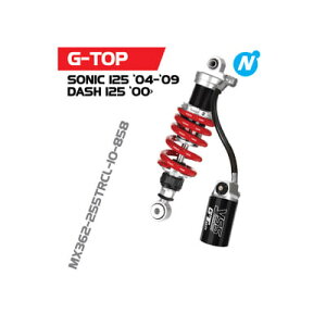 YSS Thailand CGXGX^Ch G-TOP Rear shock Sonic125 04-09f/Dash125 00f Sonic 125 Dash HONDA z_ ATXyV TXyV 